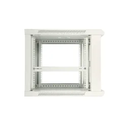Extralink 12U 600x450 Graue Wandmontierte Rack-Schränke, Volle Metalltüren - Bild 6