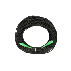 Extralink SC/APC-SC/APC | Patchcord | Okrągły, wiszący, jednomodowy, Simplex, G.657A2, 30m - Zdjęcie 2