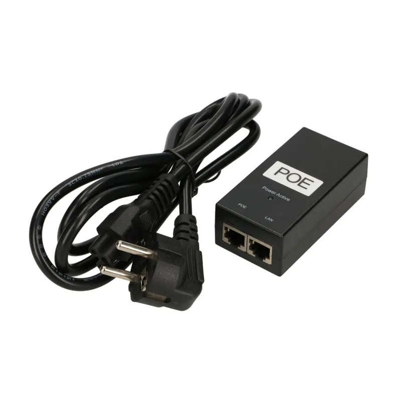 Alimentatore PoE Extralink POE-48-24W, 48V, 0,5A, 24W, cavo incluso - Immagine 4