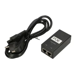 Extralink POE-48-24W-G Power Supply, 48V, 0.5A, 24W, Gigabit, Cable Included 802.3af/at - Image 3