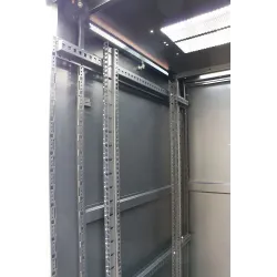 Extralink 42U Black Rack Cabinet 800x800 - Image 4