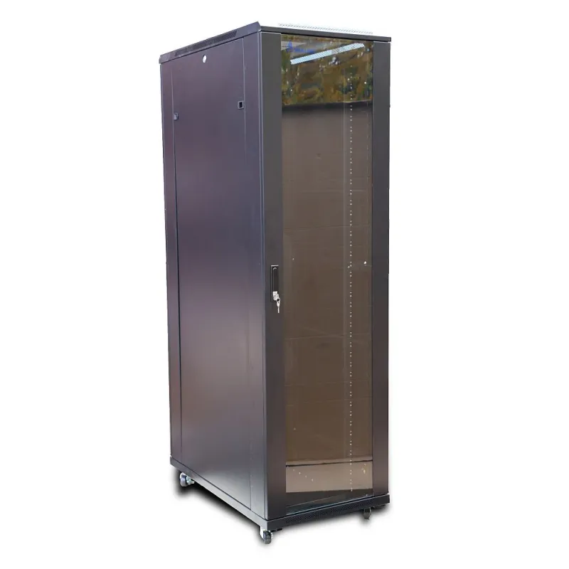 Armadio Rack Extralink 42U 800x1000 Nero - Immagine 2