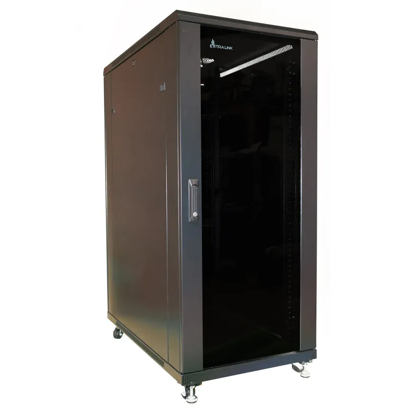 Armário Rack Extralink 32U 600x600 Preto - Imagem 2
