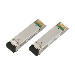 Módulo SFP WDM Extralink SFP 1.25G, 1.25Gbps, 1310/1550nm, modo único, 20km, LC, DOM, par, projetado para HP/Aruba - Imagem 3