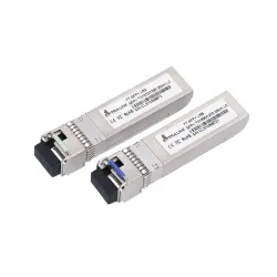 Модуль SFP+ WDM Extralink 10G, 10Gbps 1270/1330nm, однофотонный, 20км, LC, DOM, пара, предназначен для HP/ARUBA - Изображение 2