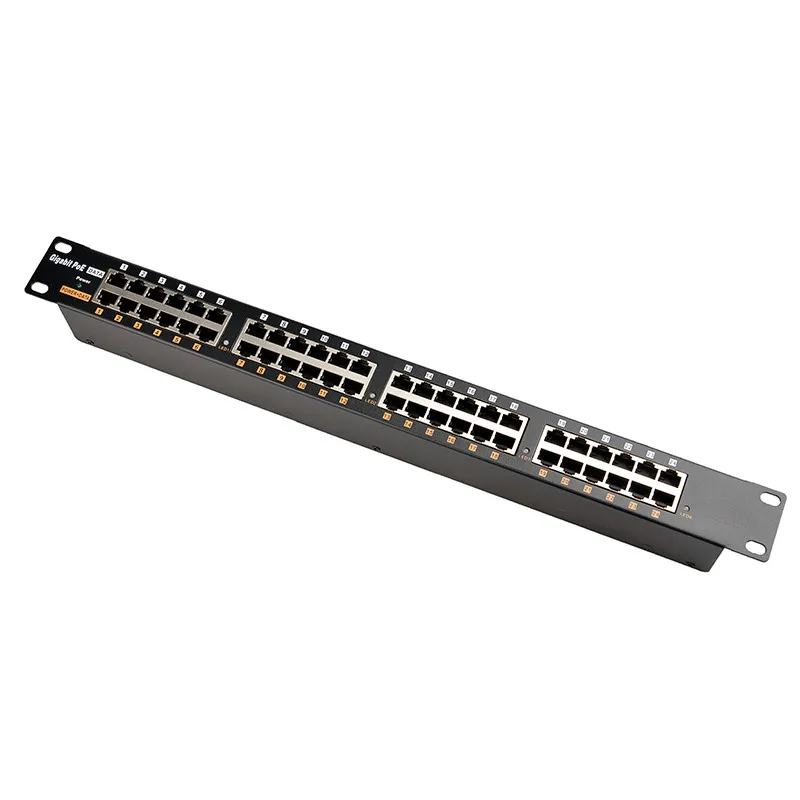 Iniettore PoE Gigabit Extralink 24 Porte, 24x 1000Mb/s RJ45, Custodia Rack - Immagine 2