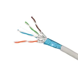 Extralink CAT6A FTP (F/FTP) V2 Wewnętrzny | Kabel sieciowy skrętka | 500M LSZH - Zdjęcie 9