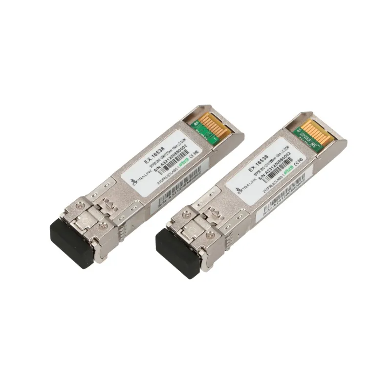 Modulo WDM SFP28 Extralink 25G, 25Gbps 1270/1330nm, Modalità Singola, 10km, LC, DOM, Coppia - Immagine 2