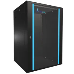 Extralink 18U 600x600 Czarna | Szafa rack | montowana na...