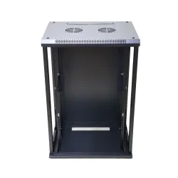 Extralink 18U 600x600 Schwarzer Wandmontierter Rack-Schrank - Bild 3