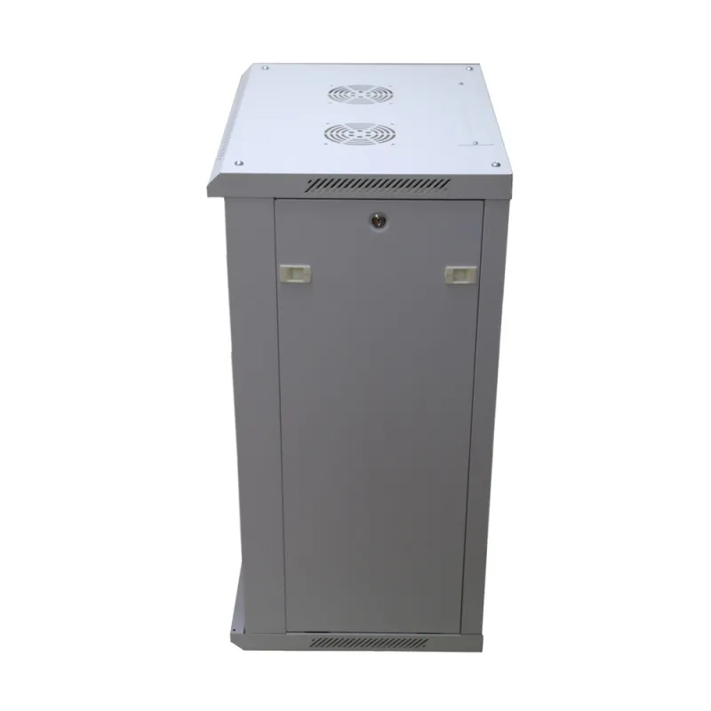 Extralink 18U Wall-Mounted Rack Cabinet 600x600 Grey - Image 4