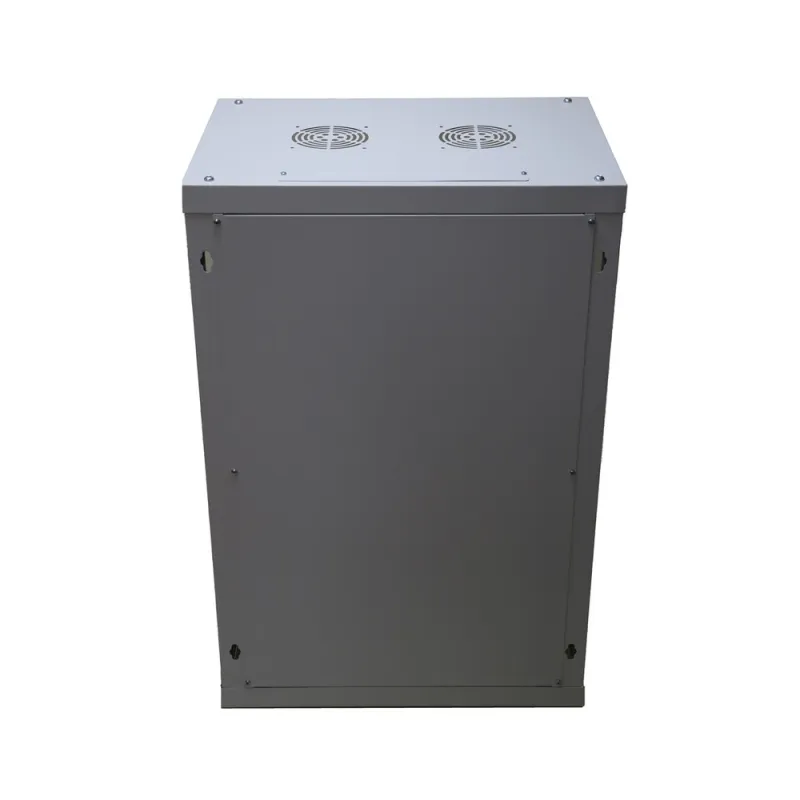 Extralink 18U Nástěnný Rack Skříň 600x600 Šedá - Obrázek 6