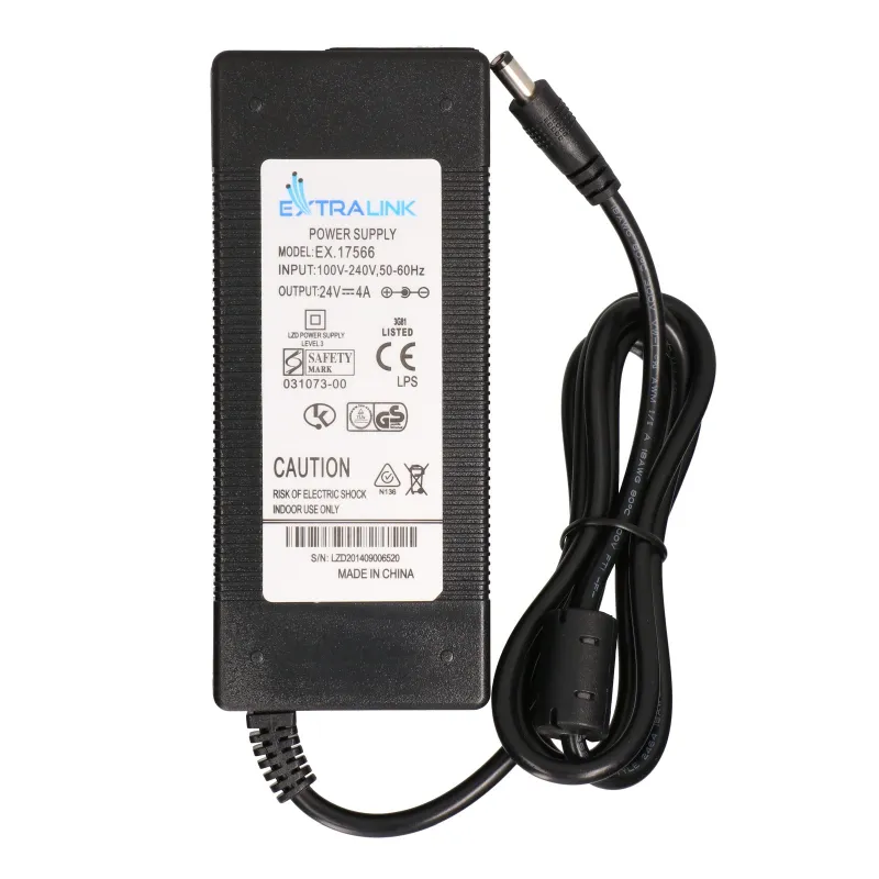 Extralink 24V 96W, 4A Adaptör, 5.5/2.5mm Big Jack Priz - Görsel 4