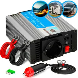 Extralink OPIM-300W Voltage Converter, 12V Car Inverter,...