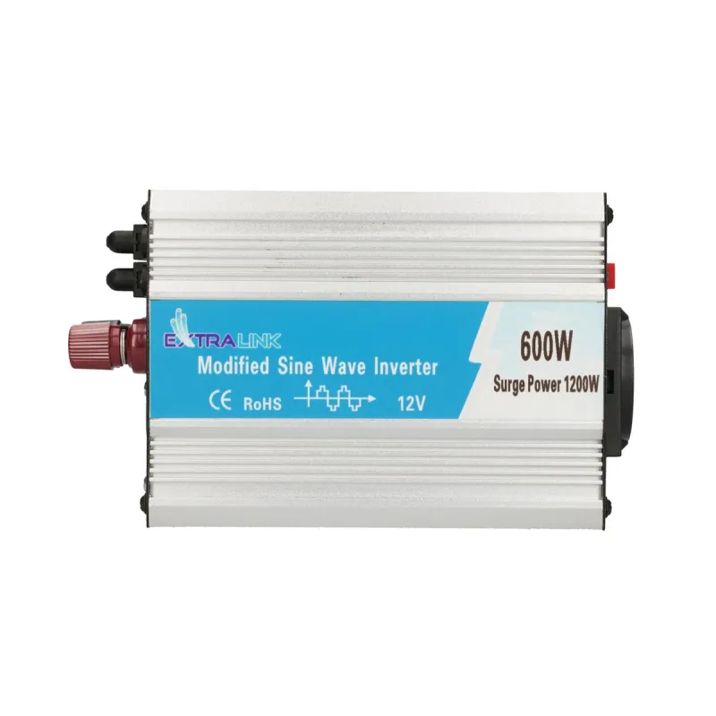 Conversor de Tensão Extralink OPIM-600W, Veicular 12V, 600W Seno Modificado - Imagem 3