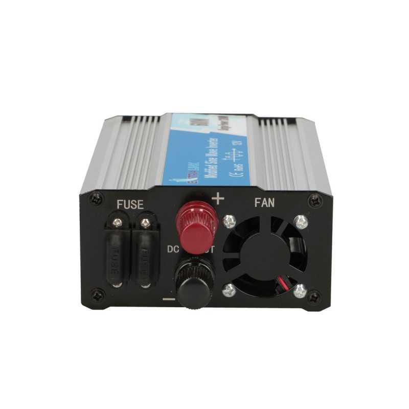 Extralink OPIM-600W Gerilim Dönüştürücü, Araç 12V, 600W Modifiye Sinüs - Görsel 5