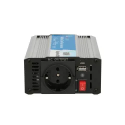 Extralink OPIM-600W | Przetwornica napięcia | samochodowa 12V, 600W modyfikowany sinus, USB-A, USB Typ C - Zdjęcie 6