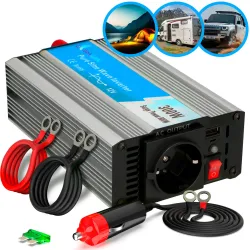 Extralink OPIP-300W Power Inverter, Car 12V, 300W Pure...