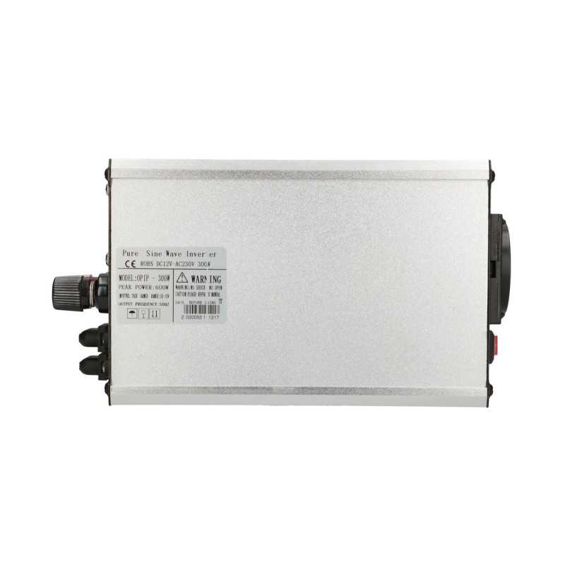 Инвертор напряжения Extralink OPIP-300W, автомобильный 12V, 300W чистый синус - Изображение 4