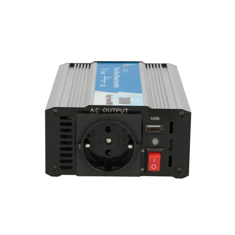 Inversor de potencia Extralink OPIP-300W, coche 12V, 300W onda sinusoidal pura - Imagen 6