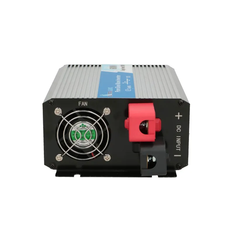 Inversor Extralink OPIP-600W, para coche 12V, 600W onda sinusoidal pura