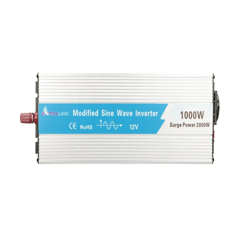 Автоинвертор Extralink OPIM-1000W, 12V, 1000W с модифицированной синусоидой - Изображение 3