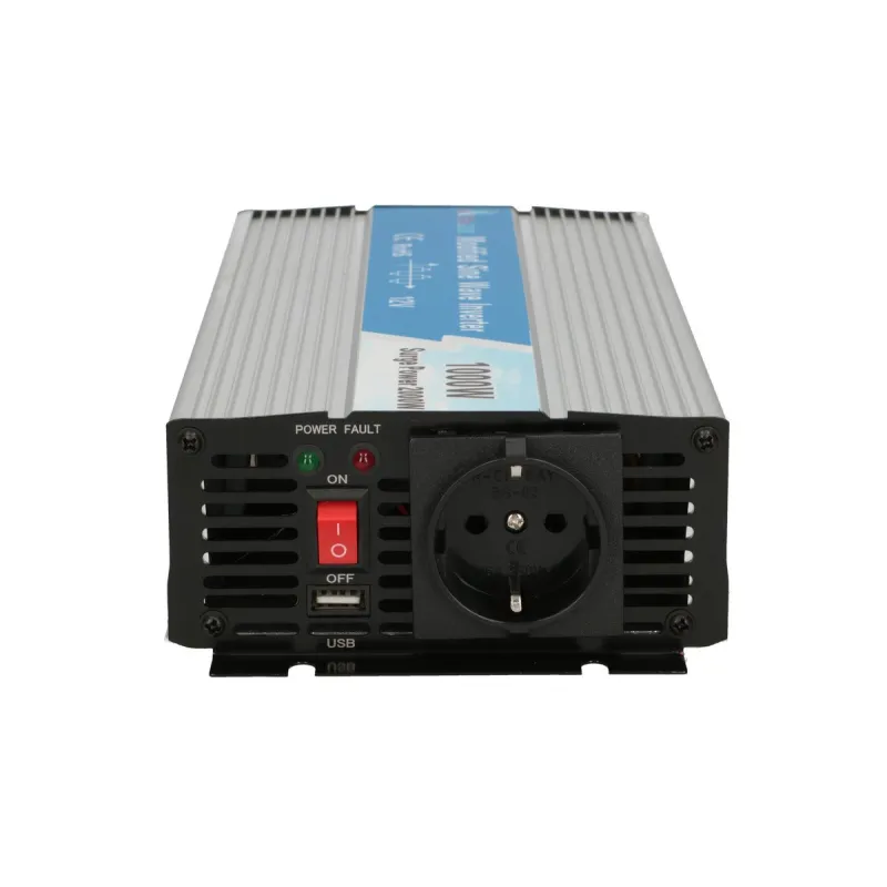 Convertidor de Voltaje Extralink OPIM-1000W, de Coche 12V, 1000W Onda Modificada - Imagen 6