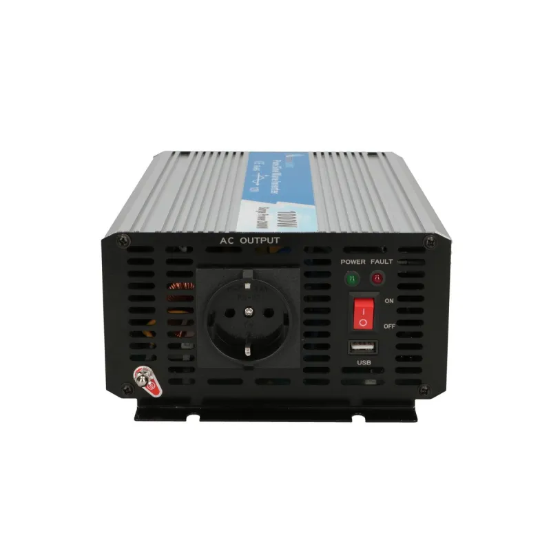 Extralink OPIP-1000W Power Inverter, 12V - 230W, 1000W, Pure Sine Wave - Image 7