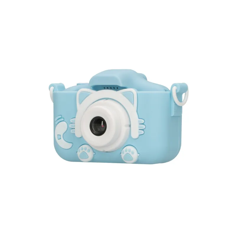 Câmera Digital Extralink Kids H27 Dual Azul, 1080P 30fps, Tela de 2.0" - Imagem 2