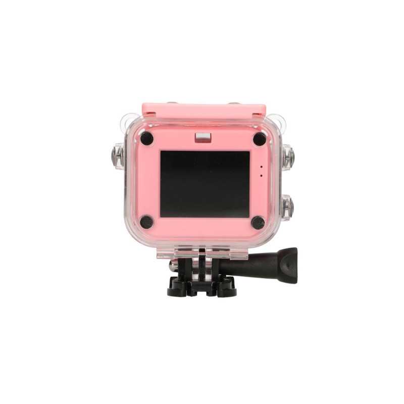 Câmara Extralink Kids H18 Rosa, 1080P 30fps, IP68, Tela de 2.0" - Imagem 4