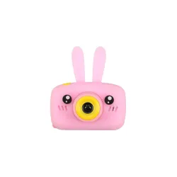 Extralink Kids H23 Pembe Dijital Kamera, 1080P 30fps, 2.0" Ekran - Görsel 3
