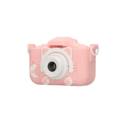 Câmera Digital Extralink Kids H27 Dual Rosa, 1080P 30fps, Tela de 2.0" - Imagem 2