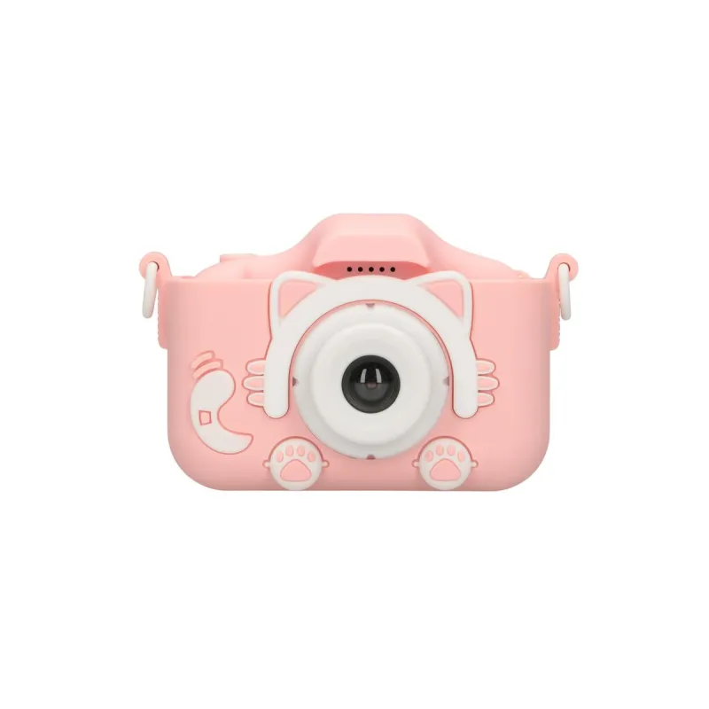 Extralink Kids Kamera H27 Dual Pembe Dijital Kamera, 1080P 30fps, 2.0" Ekran - Görsel 3