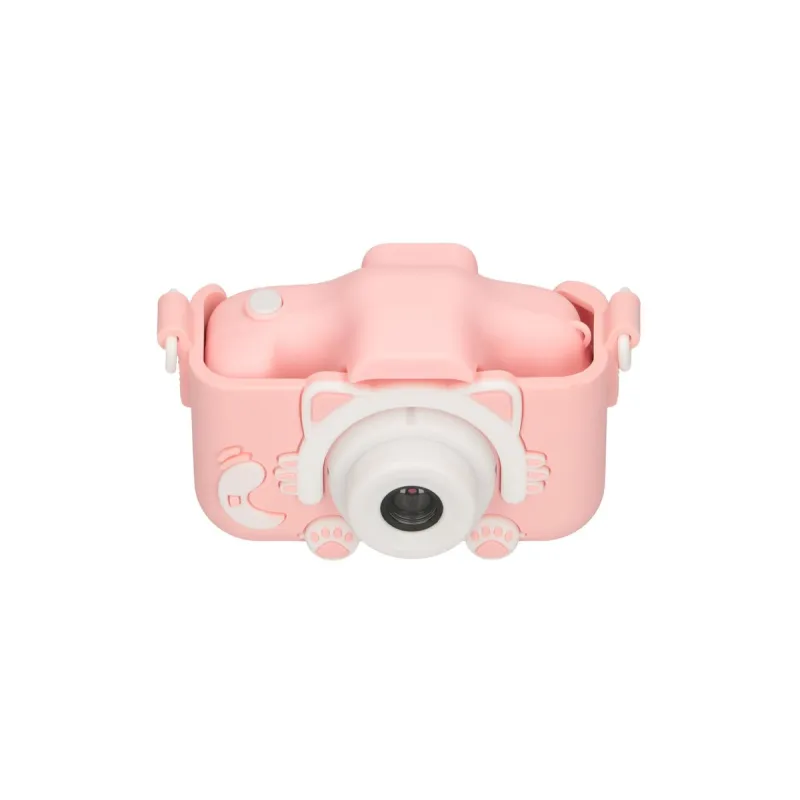 Digitální fotoaparát Extralink Kids Camera H27 Single Růžový, 1080P 30fps, displej 2.0" - Obrázek 7