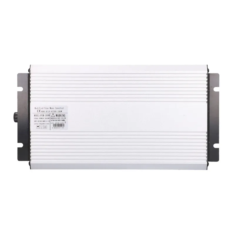 Inversor de voltaje Extralink OPIM-1500W, coche 12V, 1500W onda sinusoidal modificada - Imagen 8