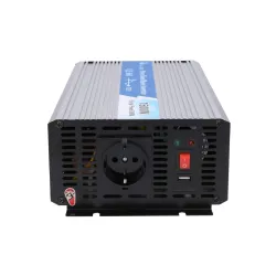 Автомобильный инвертор Extralink OPIP-1500W 12V, 1500W чистый синус - Изображение 4