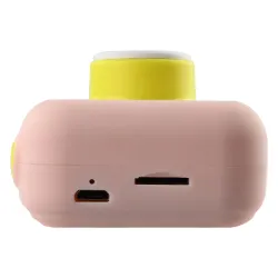 Cámara digital para niños Denver KCA-1350 Rosa, lente plegable, pantalla LCD de 2", batería de 400mAh - Imagen 5
