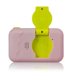 Selfie Lens, 1080P, 2.0" Ekranlı Çocuklar için Dijital Kamera Extralink H135 Pembe - Görsel 3