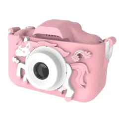 Câmera Digital Extralink Kids H29 Individual Rosa, 1080P 30fps, Display de 2.0" - Imagem 3