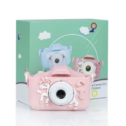 Digitální fotoaparát Extralink Kids Camera H29 Single Růžový, 1080P 30fps, displej 2.0" - Obrázek 6