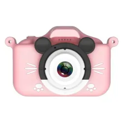 Extralink Kids Kamera H31 Tekli Pembe Dijital Kamera, 1080P 30fps, 2.0" Ekran - Görsel 2
