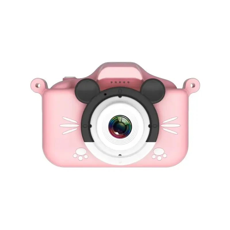 Câmera Digital Extralink Kids H31 Single Rosa, 1080P 30fps, Tela de 2.0" - Imagem 2