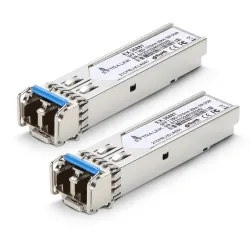 Modulo SFP Extralink SFP 1.25G 2-pack, 1.25Gbps, LC/UPC, 1310nm, 20km, modalità singola, DOM - Immagine 2