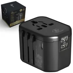 Extralink Smart Life EU/UK/USA/AU/CH Cestovní adaptér +...