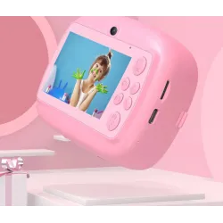 Extralink Kids Camera H52 Różowy | Aparat cyfrowy | - Zdjęcie 3