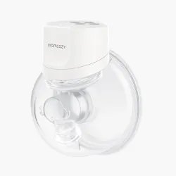 Bomba de Leite Elétrica Dupla Momcozy S12 Pro Cinza, 180ml - Imagem 2