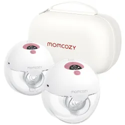 Momcozy M5 Podwójny czerwony | Laktator | 160ml