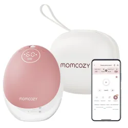 Tiralatte Momcozy M9 Singolo Rosso, 150ml