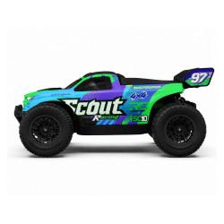 EXTRALINK RC SC10 SAMOCHÓD ZDALNIE STEROWANY 1/10 BRUSHLESS 4WD EXTREME TRUCK ZIELONY - Imagem 2