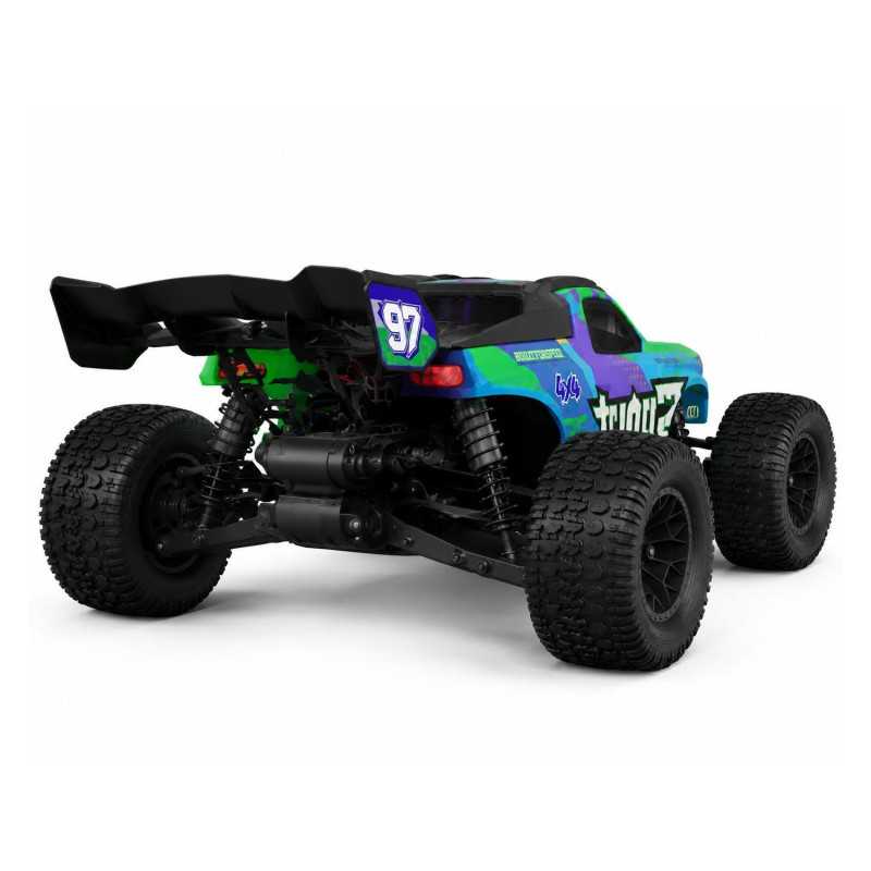 EXTRALINK RC SC10 SAMOCHÓD ZDALNIE STEROWANY 1/10 BRUSHLESS 4WD EXTREME TRUCK ZIELONY - Imagem 4